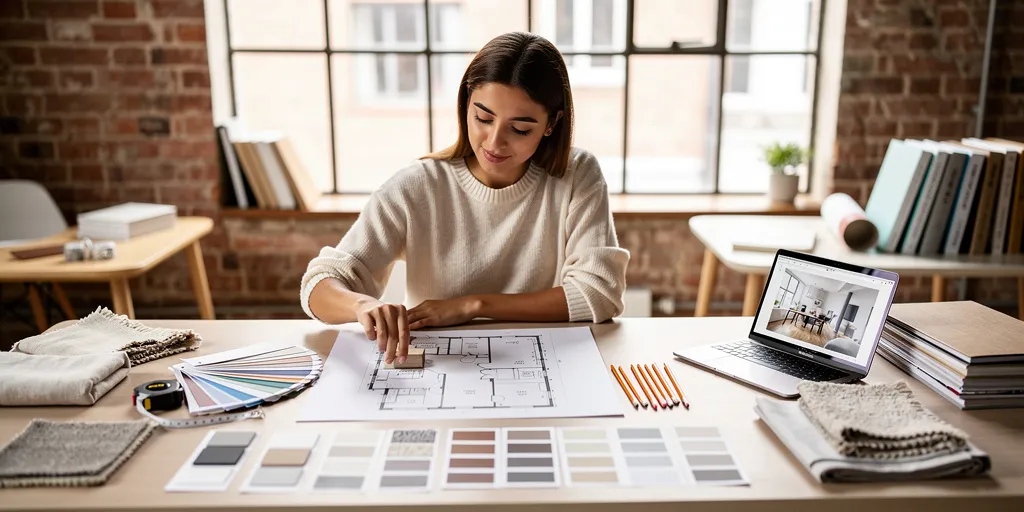 Comment devenir décoratrice d’intérieur : le parcours idéal pour débuter ?