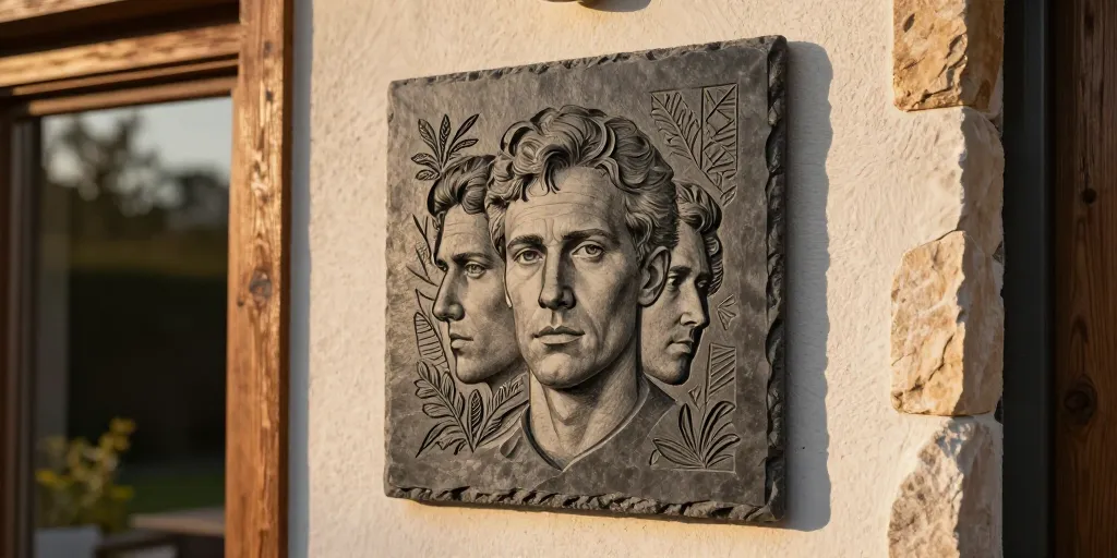 La gravure sur ardoise, tendance déco pour intérieur de maison comme extérieur