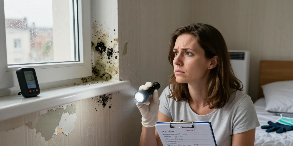 Moisi dans chambre : le danger pour la santé et que faire ?
