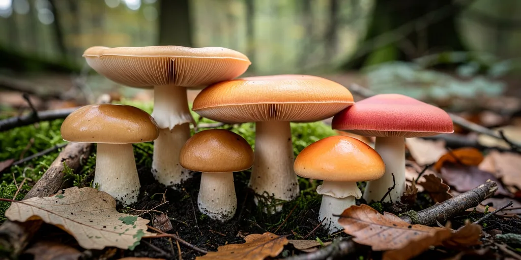 photo de champignons comestibles