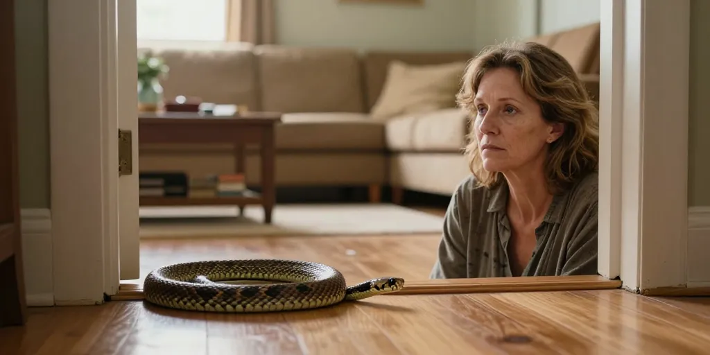 Signification serpent dans une maison : le message spirituel pour votre foyer ?