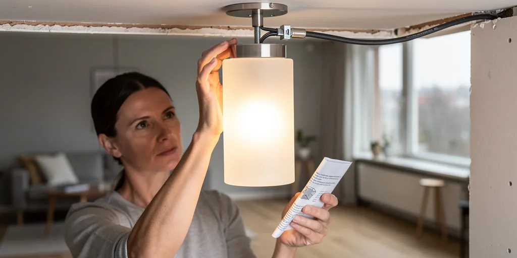 Suspension luminaire sans percer : la solution fiable pour plafond en placo ?