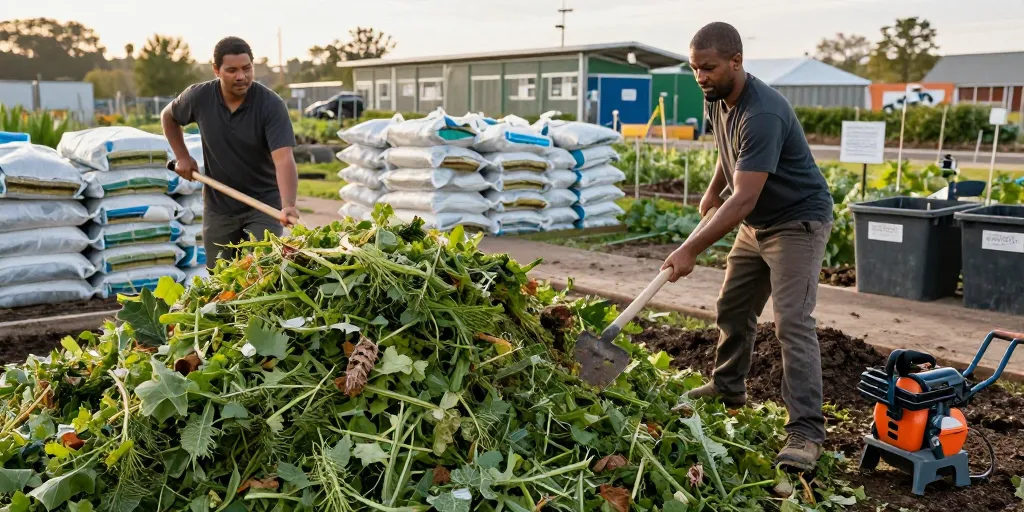 Valorisation vegetale : le processus pour transformer les déchets verts en ressources