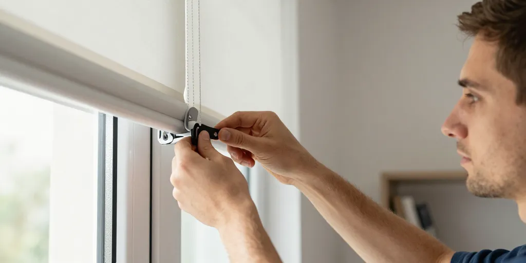 Comment accrocher un store : la méthode sans perçage pour cadre PVC