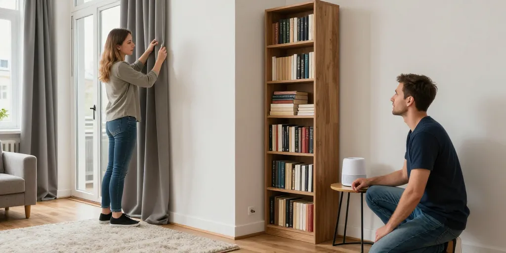 Comment réduire le bruit des voisins : le plan pour agir sans travaux