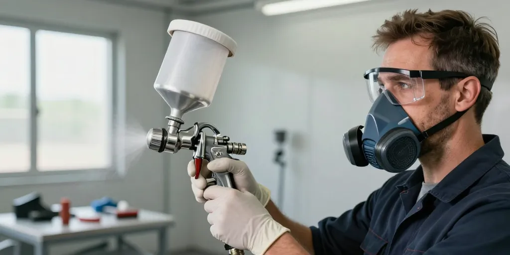 Comment régler un pistolet à peinture en 4 étapes efficaces