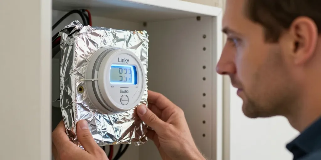 Compteur Linky aluminium : le papier aluminium protège-t-il vraiment ?