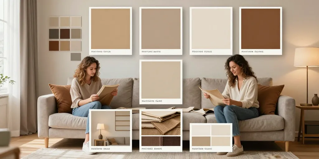 Idée de couleur pour le salon : les 9 palettes chaleureuses et chic