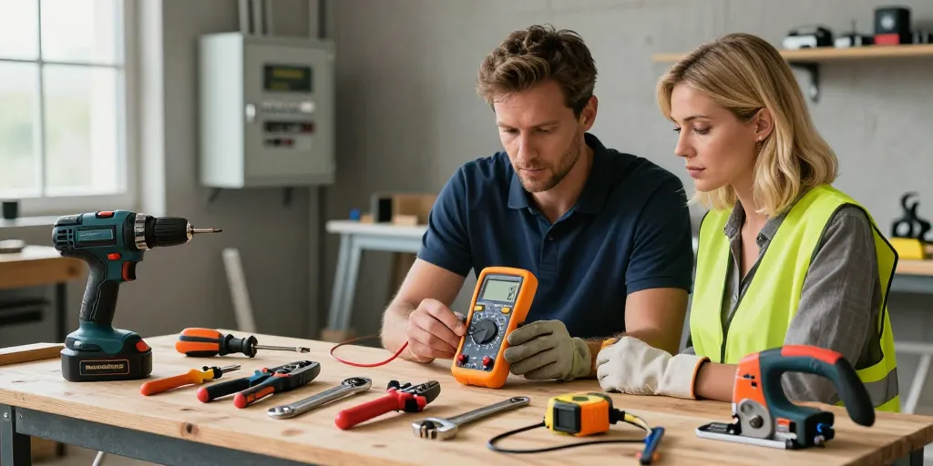 Liste outils Mon-Club-Elec.fr : les 10 indispensables pour atelier et chantier