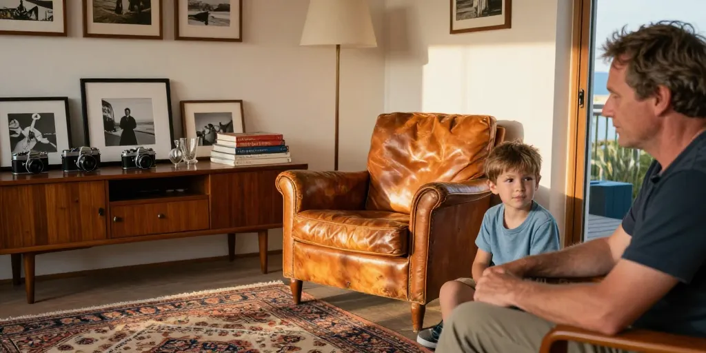 Maison de Laurent Delahousse au Cap Ferret : la déco vintage est-elle réelle ?