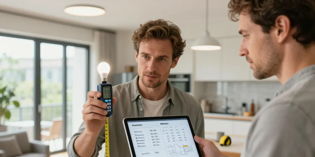 Quel éclairage choisir : le nombre de lumens par pièce, comment le déterminer ?