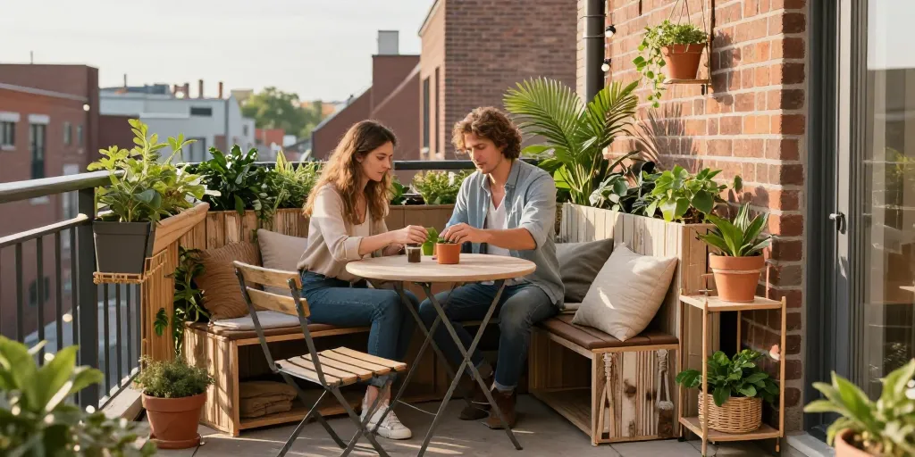 Décoration petite terrasse : les 9 idées pour optimiser l’espace