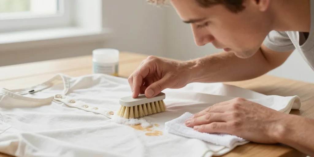 Enlever tache cirage : la méthode rapide sans abîmer vos textiles