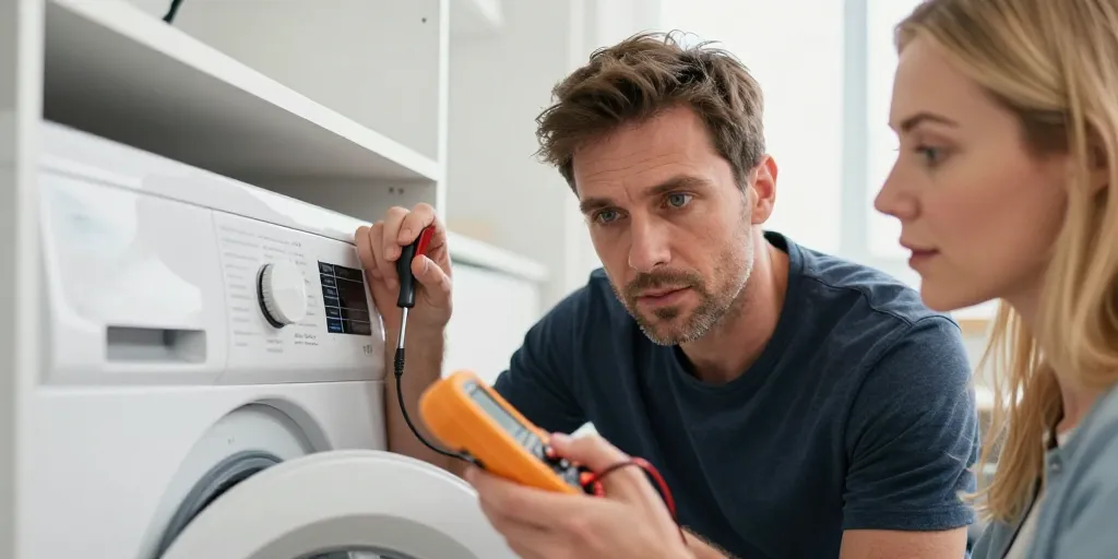 Lave linge ne s’allume plus : le diagnostic en 5 vérifications simples ?
