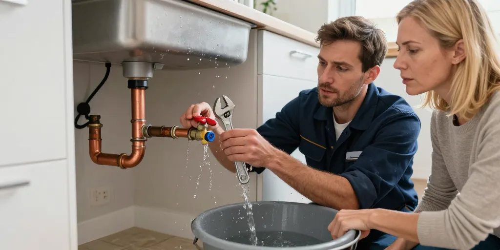 Urgence plomberie : comment réagir en cas de fuite d’eau ?