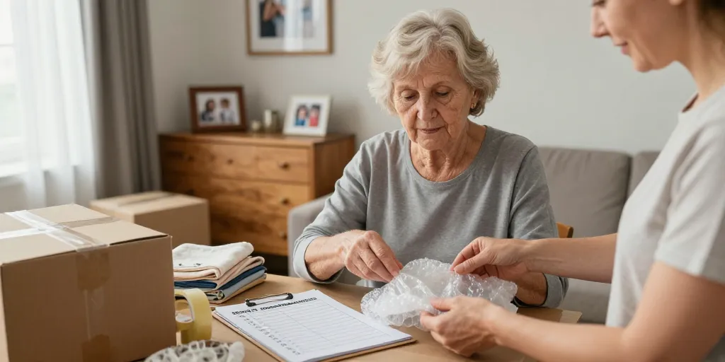 Vider maison après départ en maison de retraite : les 8 étapes essentielles