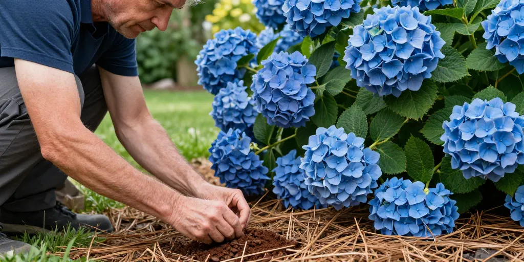 Acidifier un sol pour hortensia : la méthode naturelle pour une floraison bleue