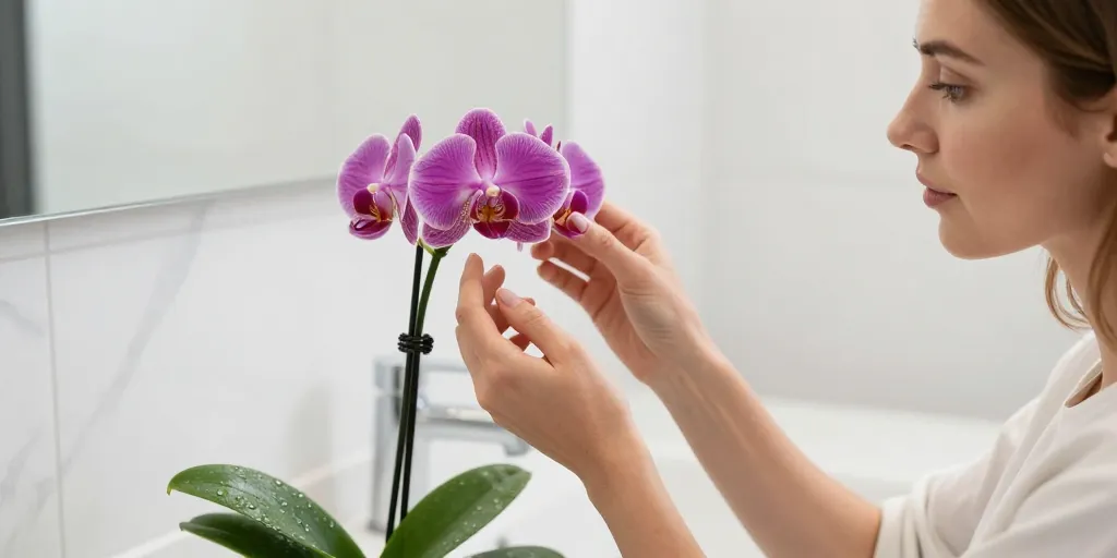Orchidée salle de bain : les 5 astuces pour une floraison durable