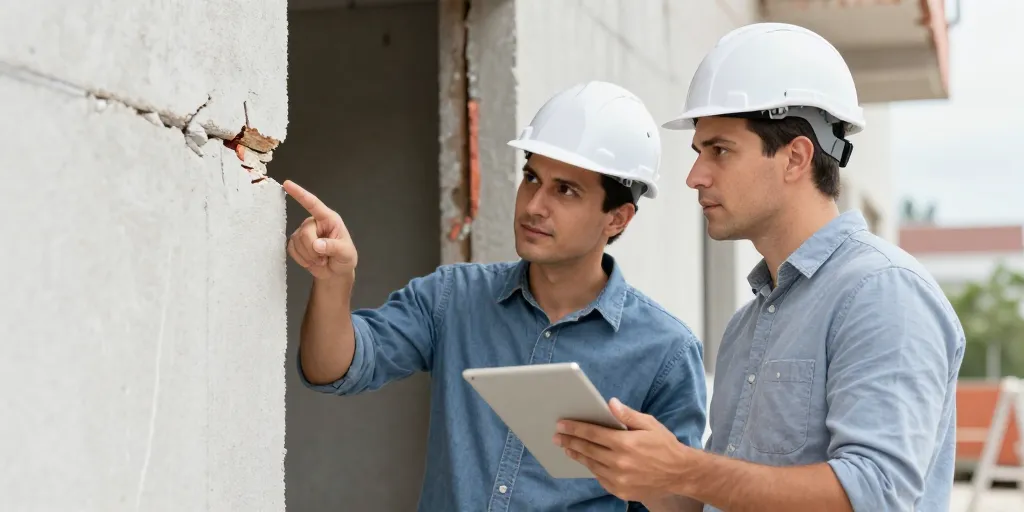 Fissures dans un bâtiment : quand l’artisan doit passer la main à l’ingénieur pour une expertise fissure