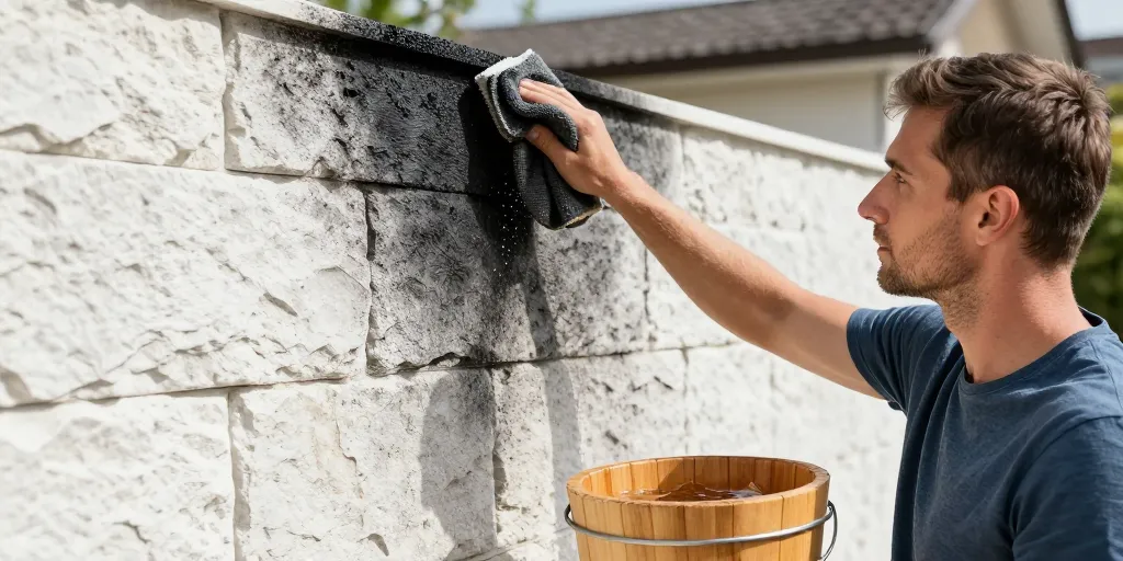 Nettoyer une façade de maison noircie : les solutions naturelles efficaces