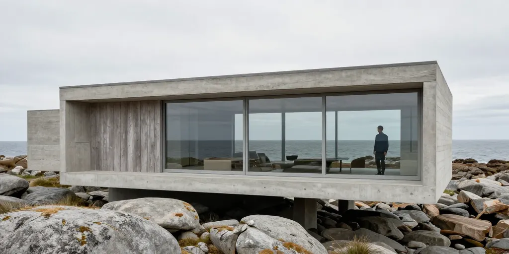 Ronan Bouroullec maison Bretagne : la fusion du design et du paysage sauvage