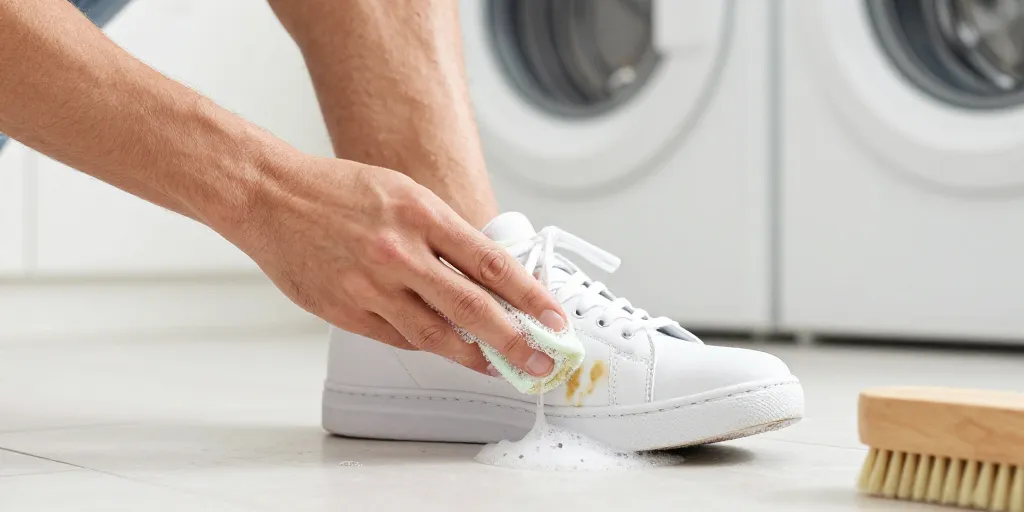 Comment nettoyer semelle blanche : la méthode simple pour des baskets comme neuves