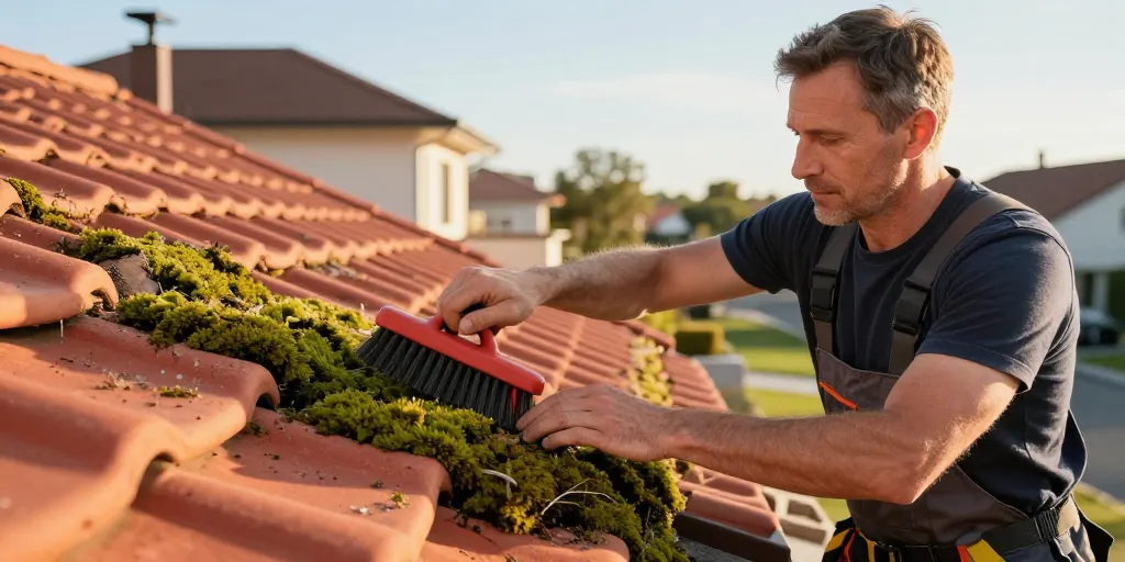 Démoussage toiture : comment conserver une toiture saine et durable