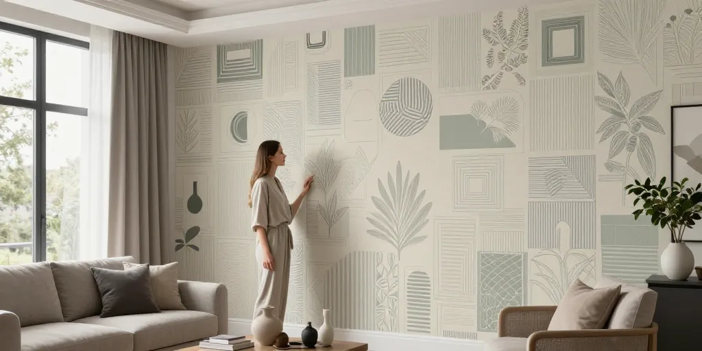 Papier peint salon : découvrez les tendances indispensables pour un intérieur moderne