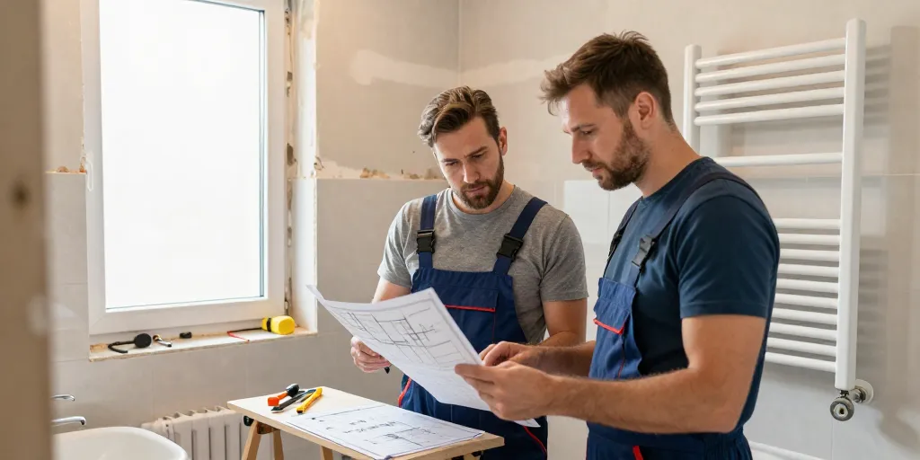 Rénovation de salle de bain et chauffage : comment combiner les deux projets pour gagner du temps et de l’argent ?