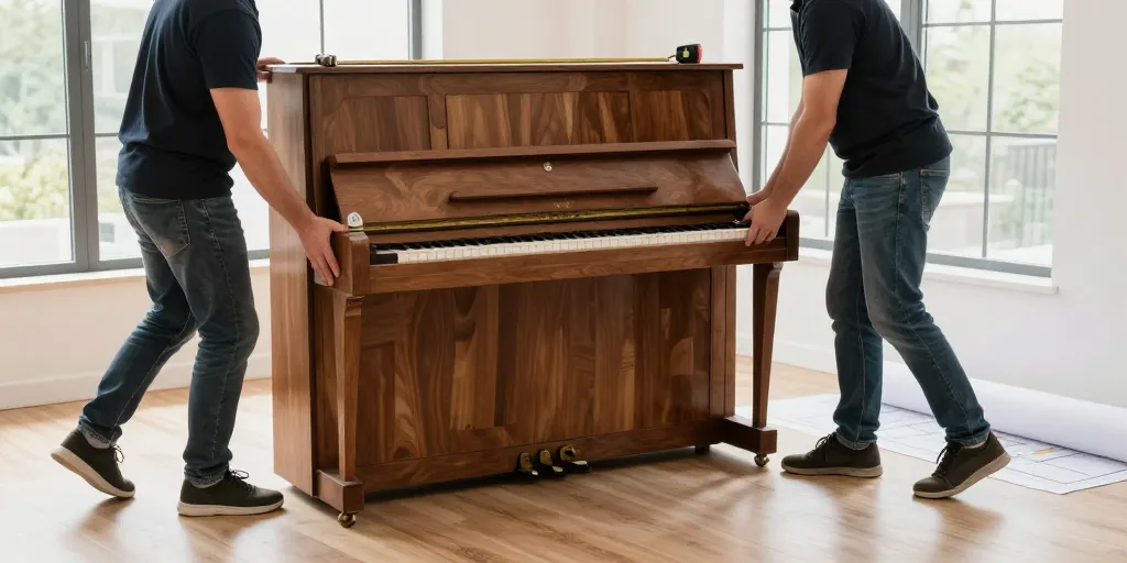 Combien pèse un piano droit : ce que le poids de votre instrument révèle vraiment sur sa qualité, son transport et la résistance de votre plancher