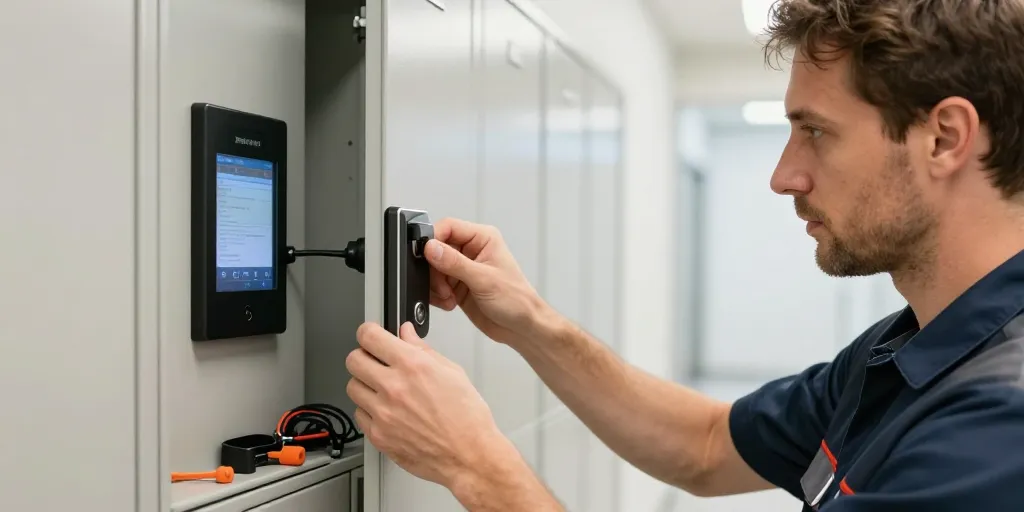 Comment se déroule l’installation d’un casier connecté ?