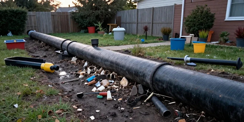 Déboucher canalisation extérieur : quand le bricolage crée plus de problèmes qu’il n’en résout