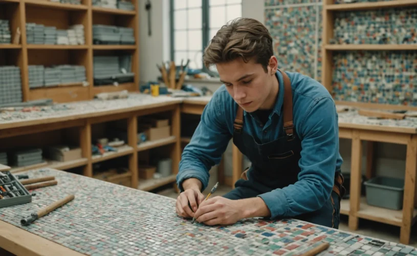 cap carreleur mosaiste