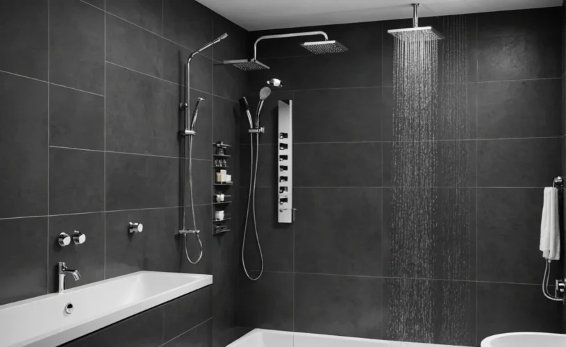 colonne de douche thermostatique