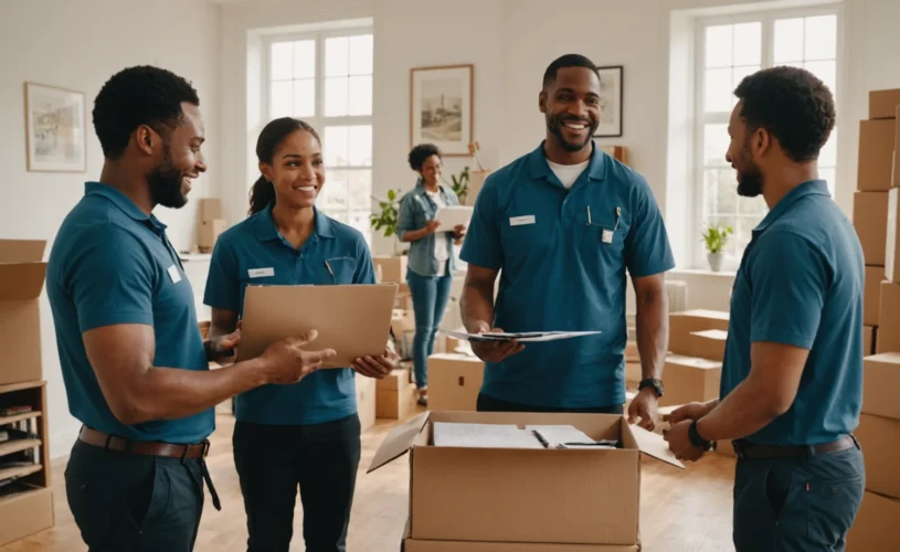 Comment bien gérer la relation avec les professionnels le jour du déménagement : communication et coordination