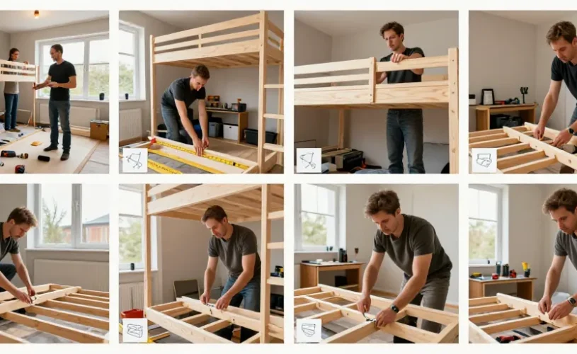 construire mezzanine lit