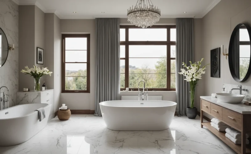 accessoires salle de bain de luxe