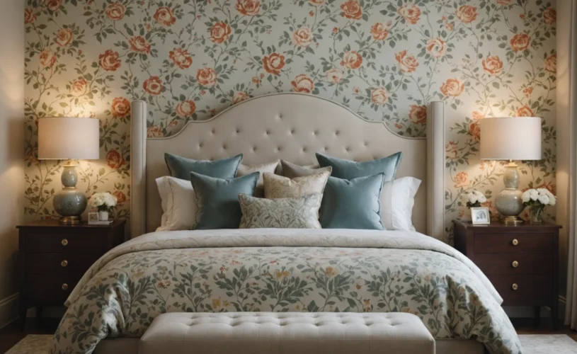 La_tête_de_lit_en_papier_peint_:_l_astuce_déco_pour_transformer_votre_chambre
