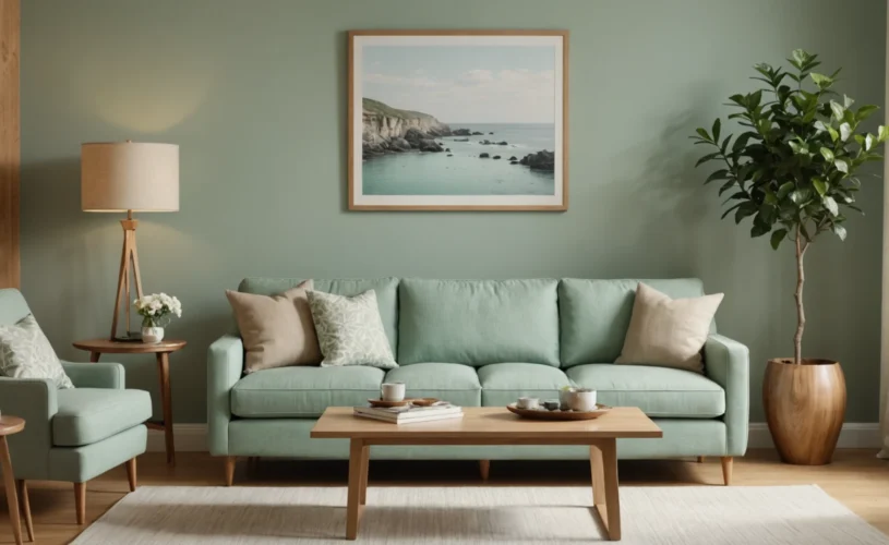 couleur complémentaire vert d'eau