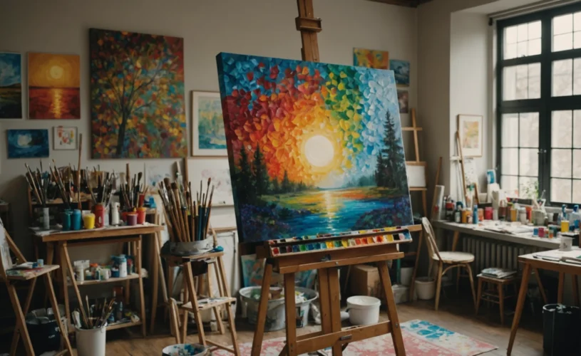 Les_Secrets_de_la_Peinture_sur_Toile_Traditionnelle_pour_Redécorer_Votre_Maison