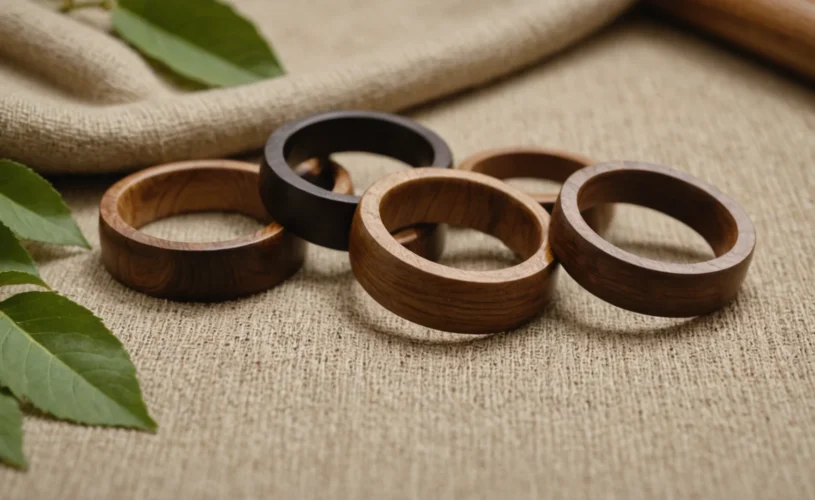 Les bagues en bois artisanales : un bijou naturel et responsable
