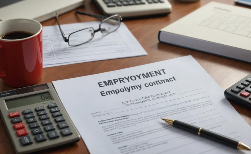 faire un faux contrat de travail risque
