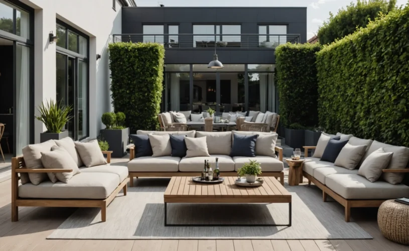 materiel pour terrasse