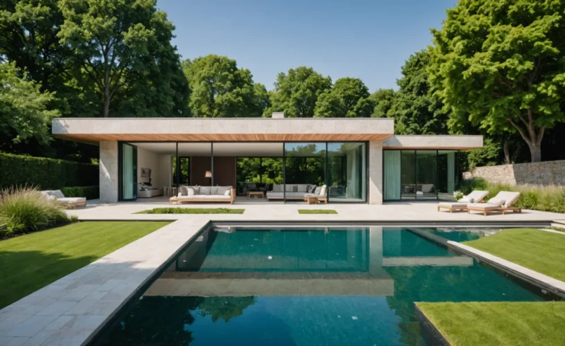 pool house moderne